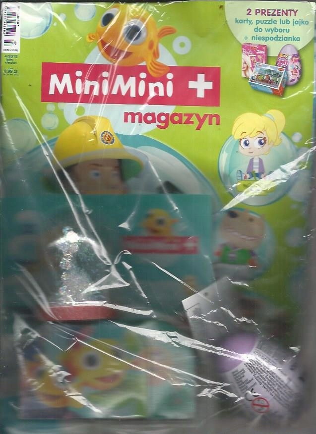 MINIMINI MAGAZYN nr 4/18 + Jajko i niespodzianka
