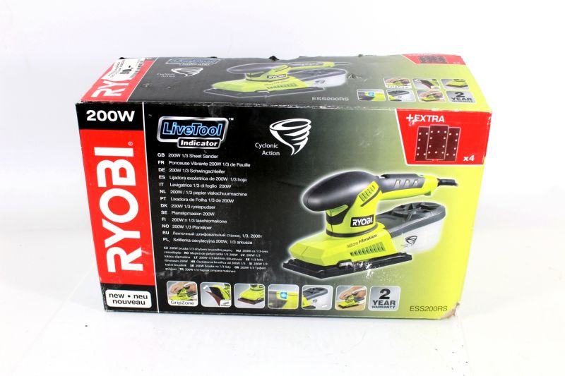 RYOBI SZLIFIERKA OSCYLACYJNA ESS200 RS 200W