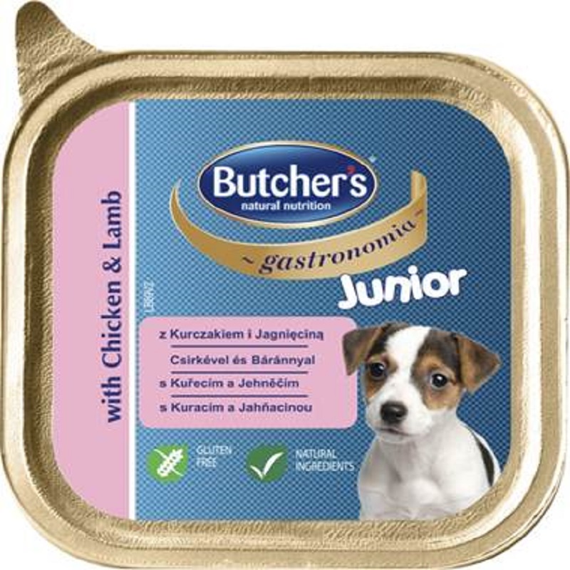 BUTCHER'S Junior kurczak jagnięcina 150g