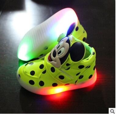 28 Buty buciki adidasy Mickey Miki świecące led 27