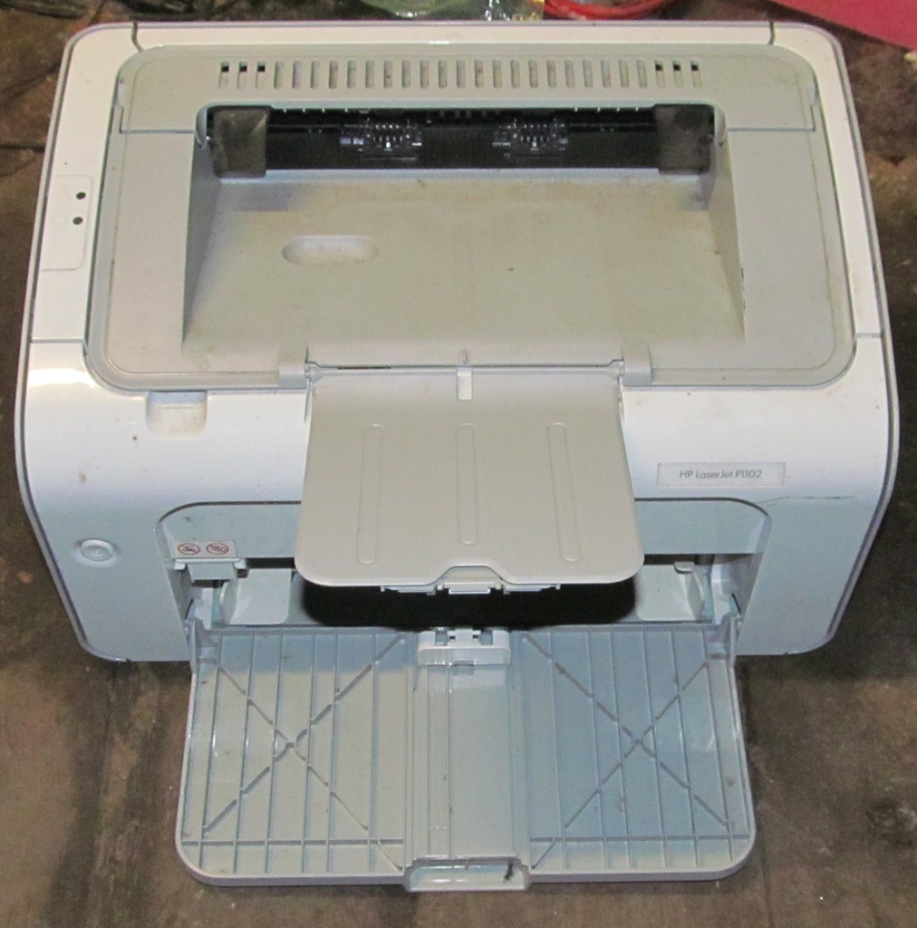 HP LaserJet P1102 - drukuje czarne kartki - 7124057485 - oficjalne ...