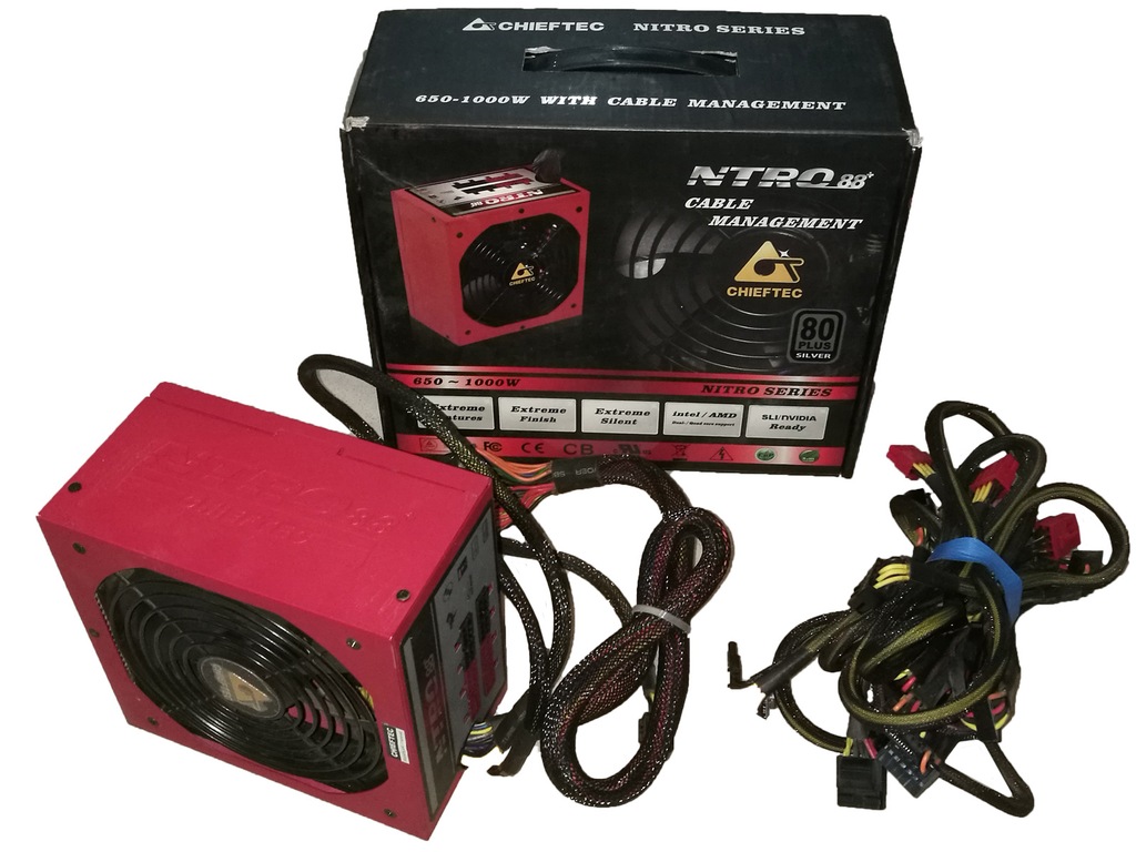 CHIEFTEC NITRO 88+ Silver  750W  ( sps-750C )