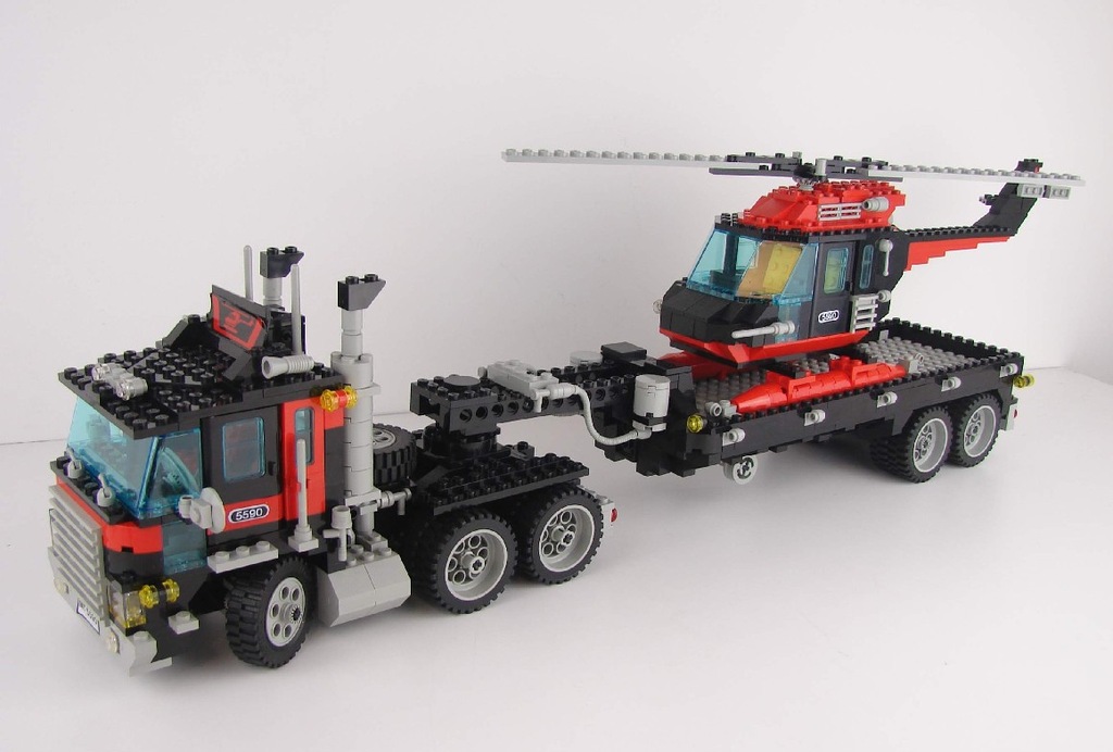 LEGO 5590 Whirl and Wheel Super Truck Model Team