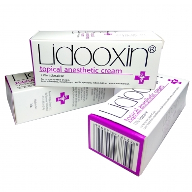 LIDOOXIN 20g - Krem znieczulający - 11% LIDOKAINA