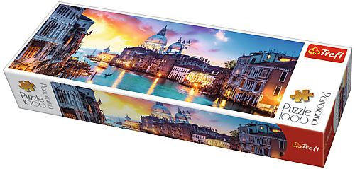 PUZZLE 1000 TREFL 29037 WENECJA CANAL GRANDE - 7265898483 - oficjalne ...