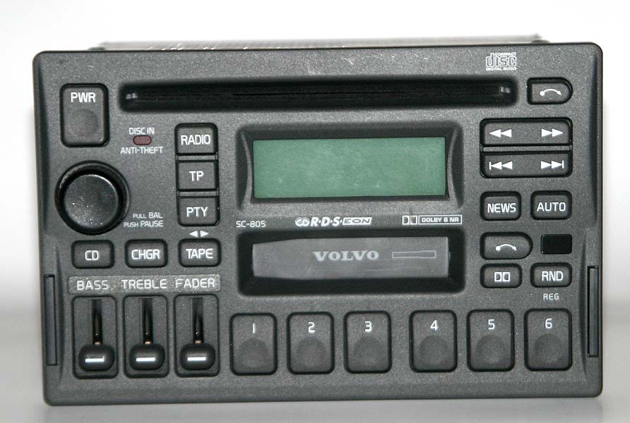 Oryginalne Radio Volvo V40 S40 + Kod / Cd - 7356903685 - Oficjalne Archiwum Allegro