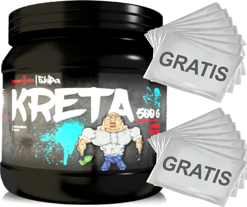 BERSERK BLOK EKIPA KRETA 500G KREATYNA MONOHYDRAT
