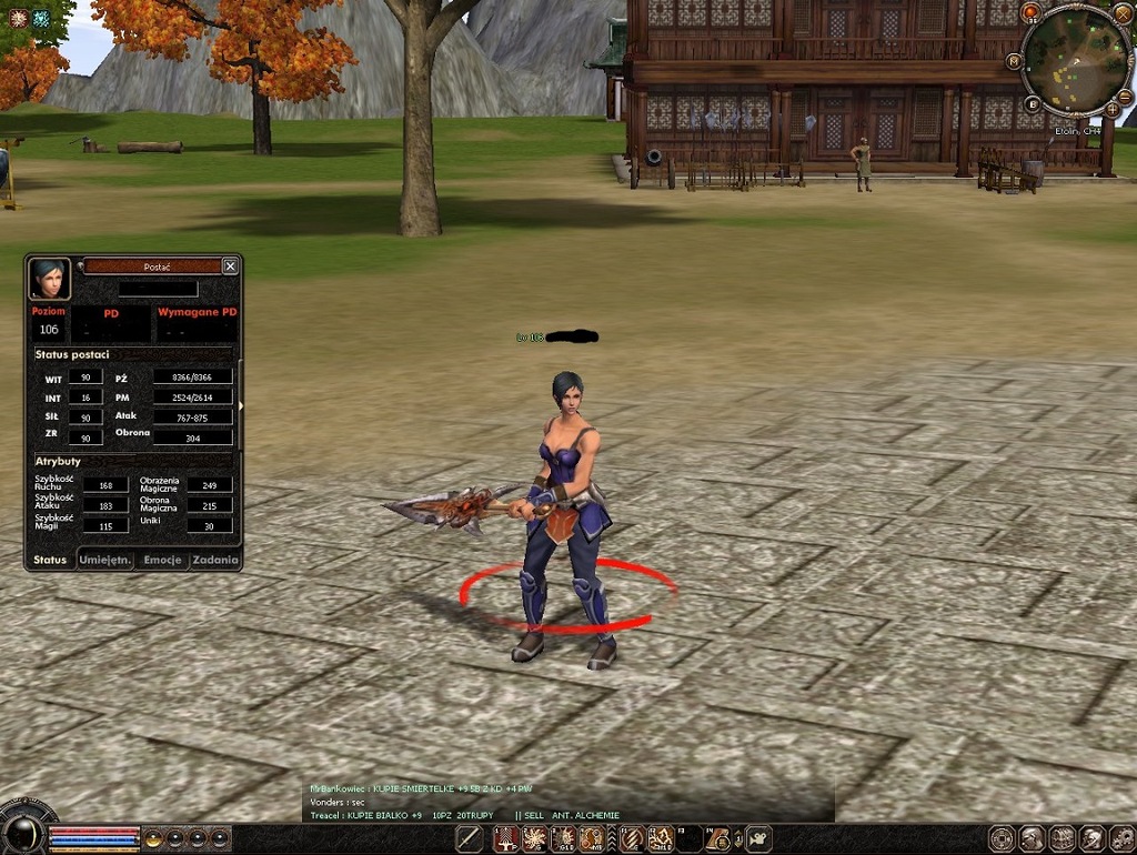 Metin2 Etolin Wojowniczka Body 106LvL