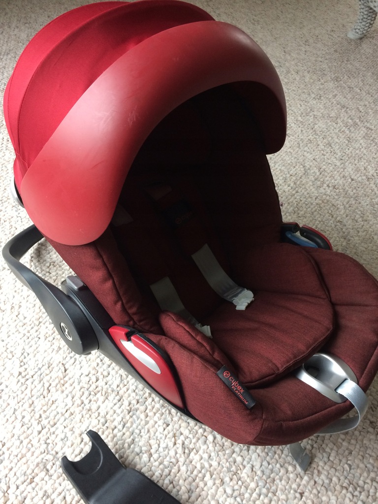 Cybex cloud hotsell q mars red