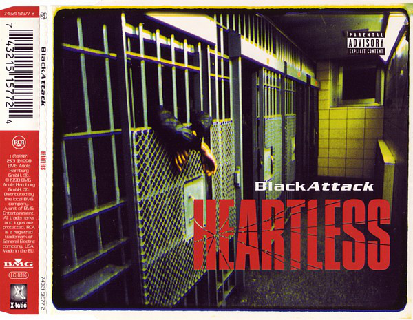 BLACK ATTACK - Heartless [Maxi CD] UNIKAT 1997