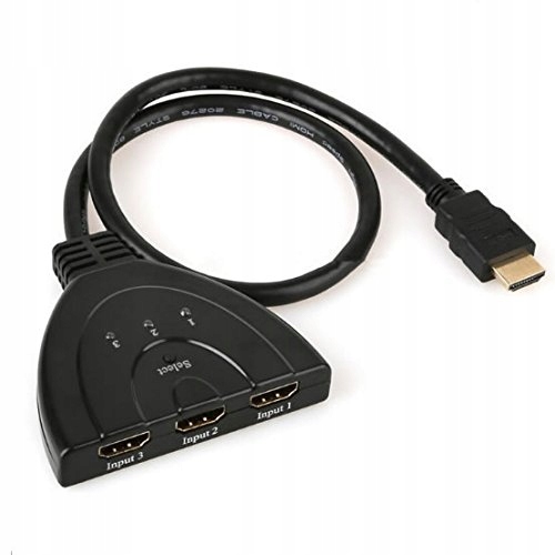 Switch HDMI 3in1 ROZGAŁĘŹNIK przejściówka ADAPTER
