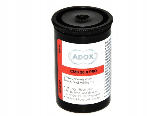 Negatyw czarno-biały ADOX CMS II 20/36