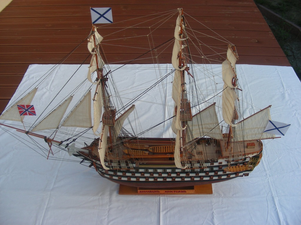 Model okrętu "Dwunastu Apostołów"