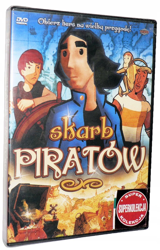 DVD - SKARB PIRATÓW (2004) - nowa folia