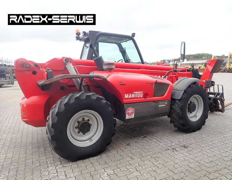 ładowarka Manitou MT 1740 SLT z platformą, pilotem