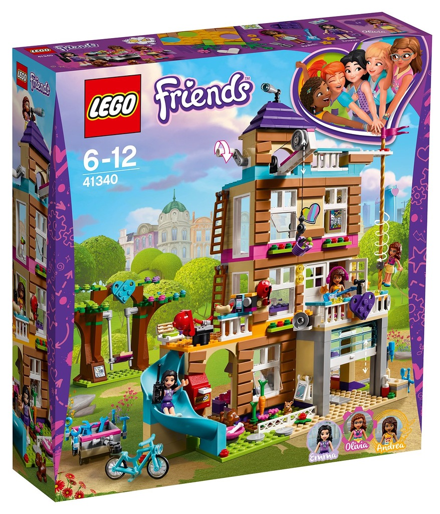 OUTLET Klocki LEGO Friends Dom przyjaźni 41340