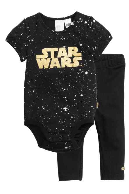 H&M STAR WARS gwiezdne wojny body legginsy 92