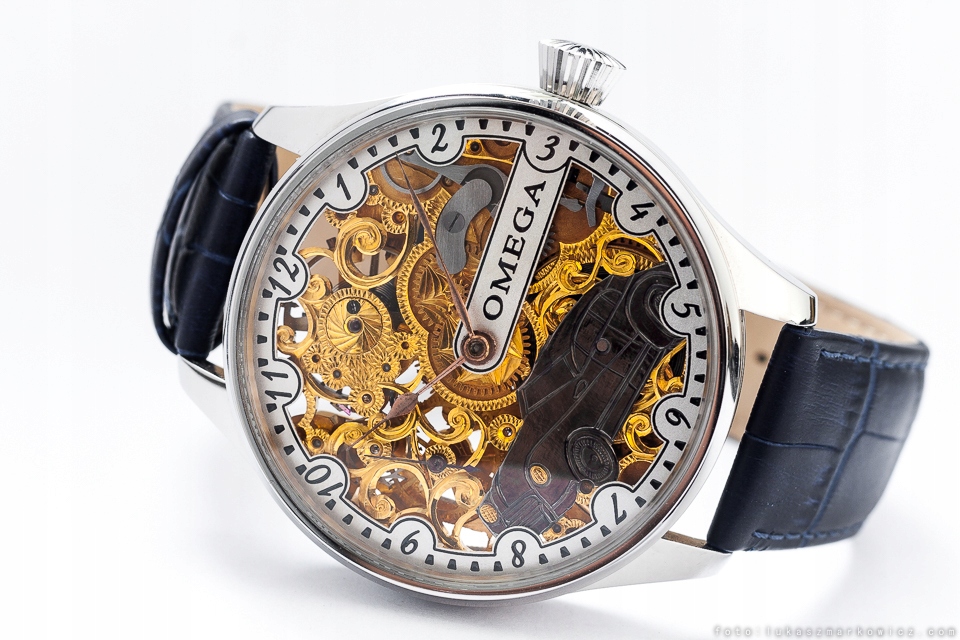 OMEGA PASÓWKA SKELETON AUTO 1925r