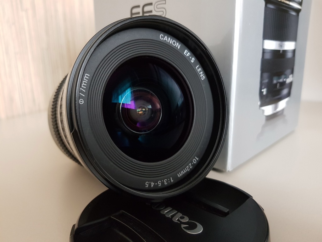 Obiektyw Canon EFS 1022 mm f/3,5 4,5 USM 7258324596 oficjalne