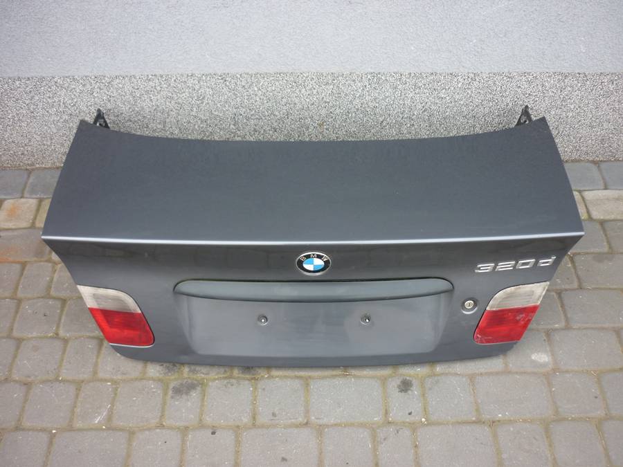 Klapa tył bagażnika kompletna BMW E46 SEDAN