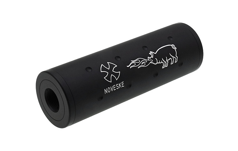 Metalowy TŁUMIK dźwięku - NOVESKE - 108 x 35