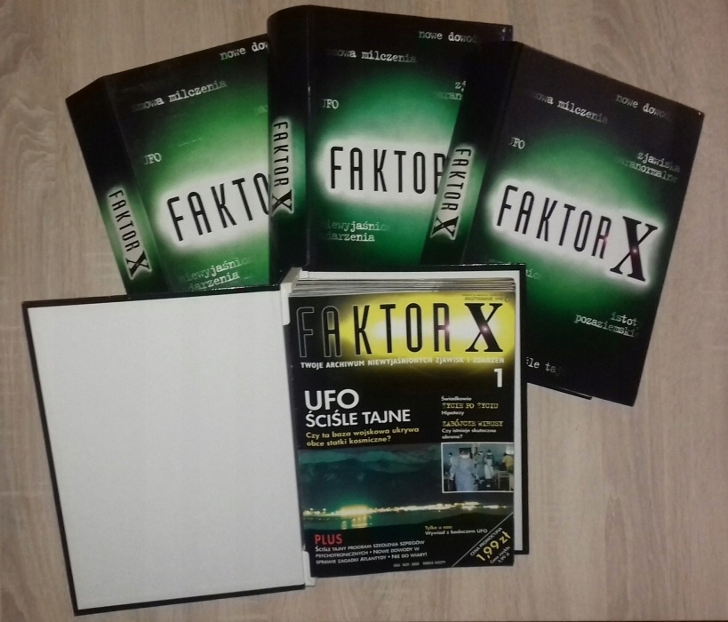 CZASOPISMO FAKTOR X WSZYSTKIE NUMERY (64)