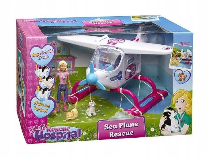 AniMagic Rescue Hospital Samolot Ratunkowy
