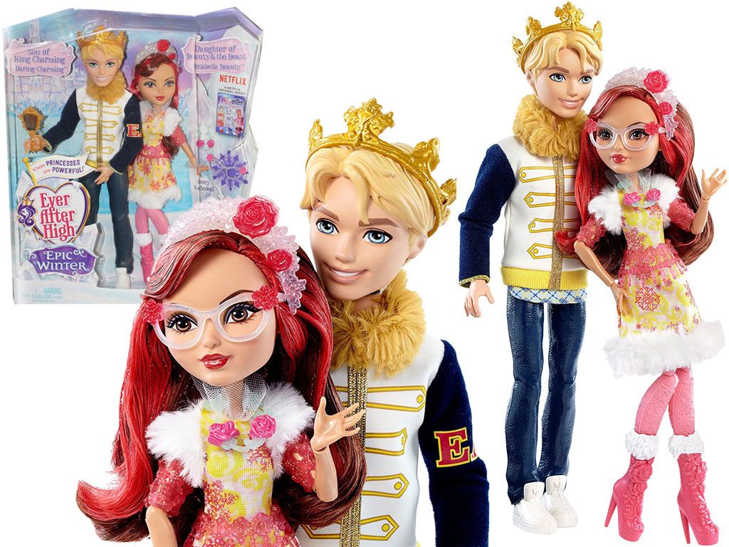 EVER AFTER HIGH DLB38 DARING CHARMING AND ROSABELLA BEAUTY DOLLS