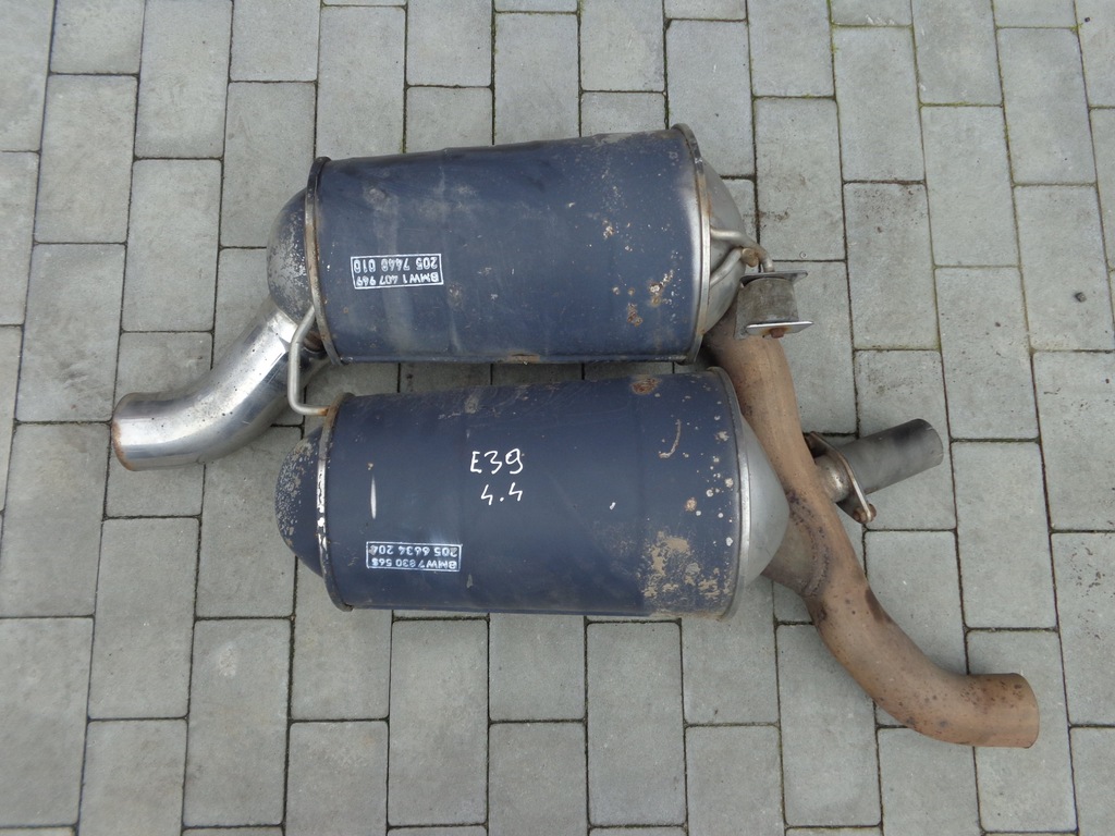 TŁUMIK KOŃCOWY 4.4 V8 M62 BMW E39 540i 00R