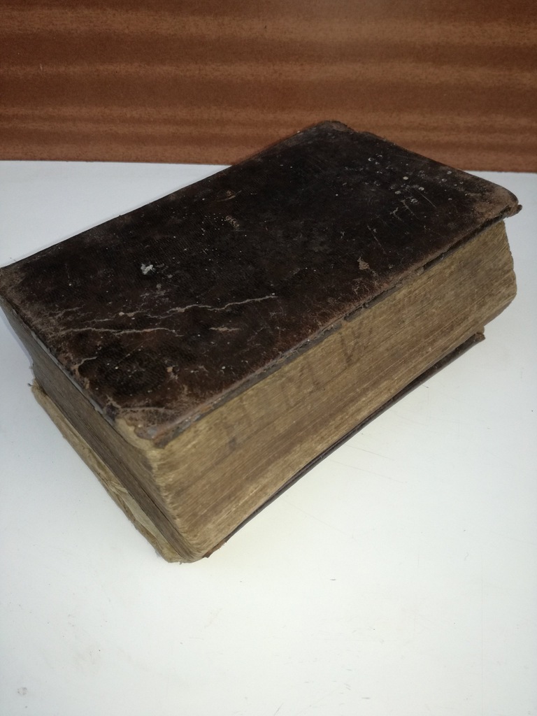 Stare niemieckie Pismo Święte BIBLIA 1816