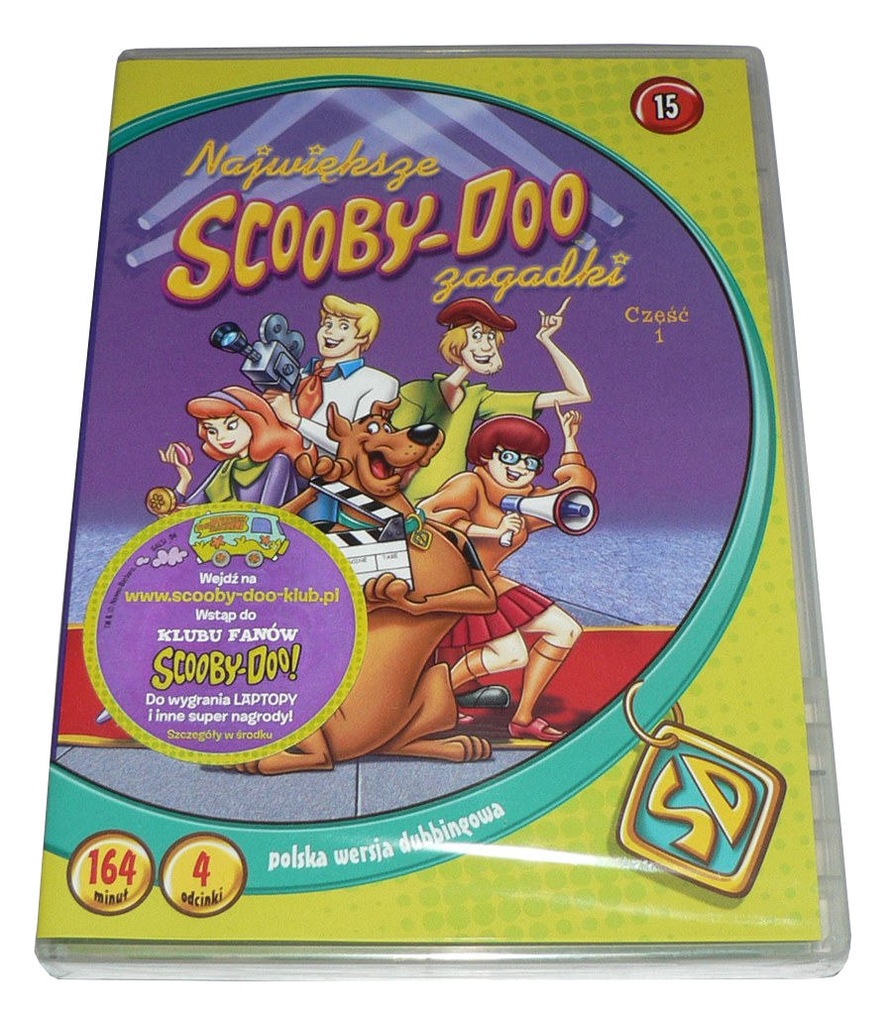 DVD - Największe zagadki Scooby-Doo - cz.1 -FOLIA