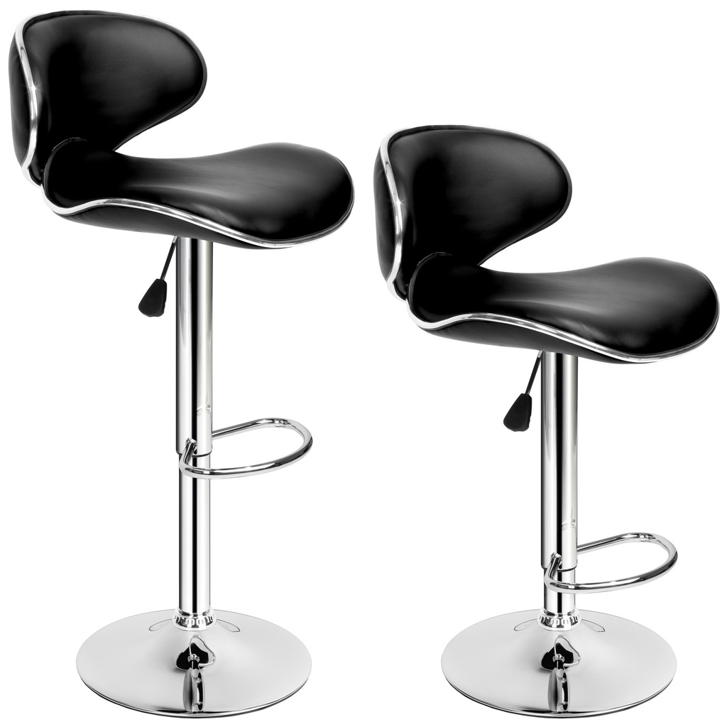 2x Hoker krzesła barowe obrotowe Bassi 402080
