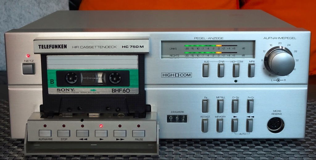 Magnetofon - TELEFUNKEN HC-750M - Jak Nowy!!!