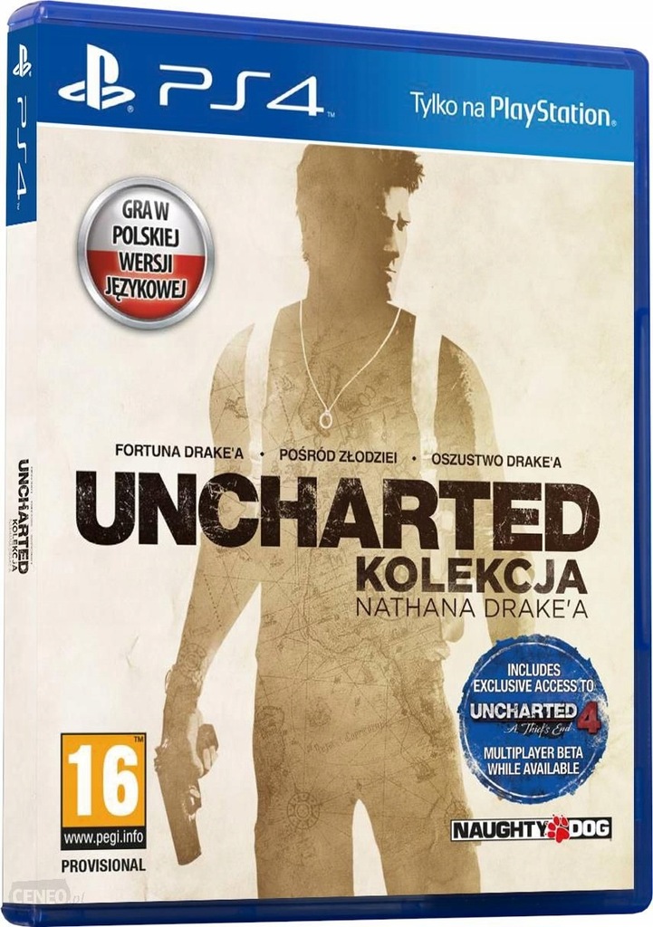 UNCHARTED KOLEKCJA /PS4/ PLAYZONE POZNAŃ