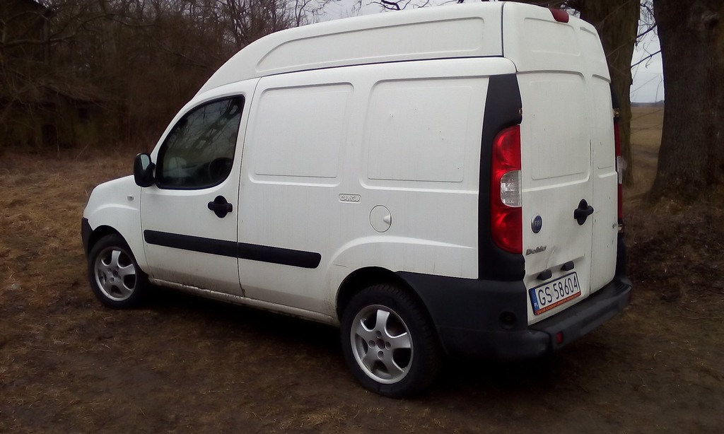 FIAT DOBLO 2007r B+CNG 1.6 PODWYŻSZANY