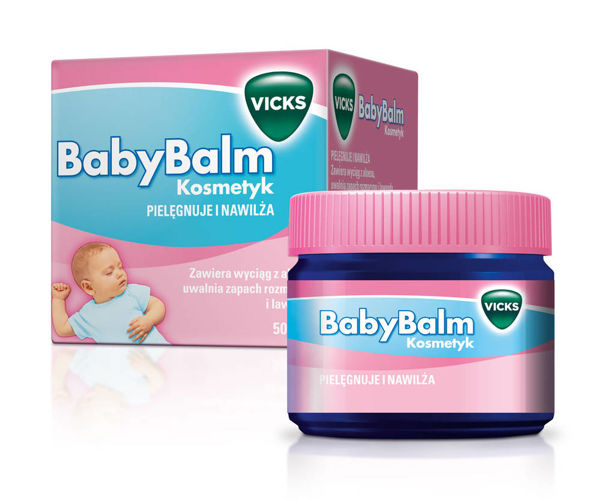 VICKS BABY BALSAM maść KOJĄCA DLA NIEMOWLĄT SEN