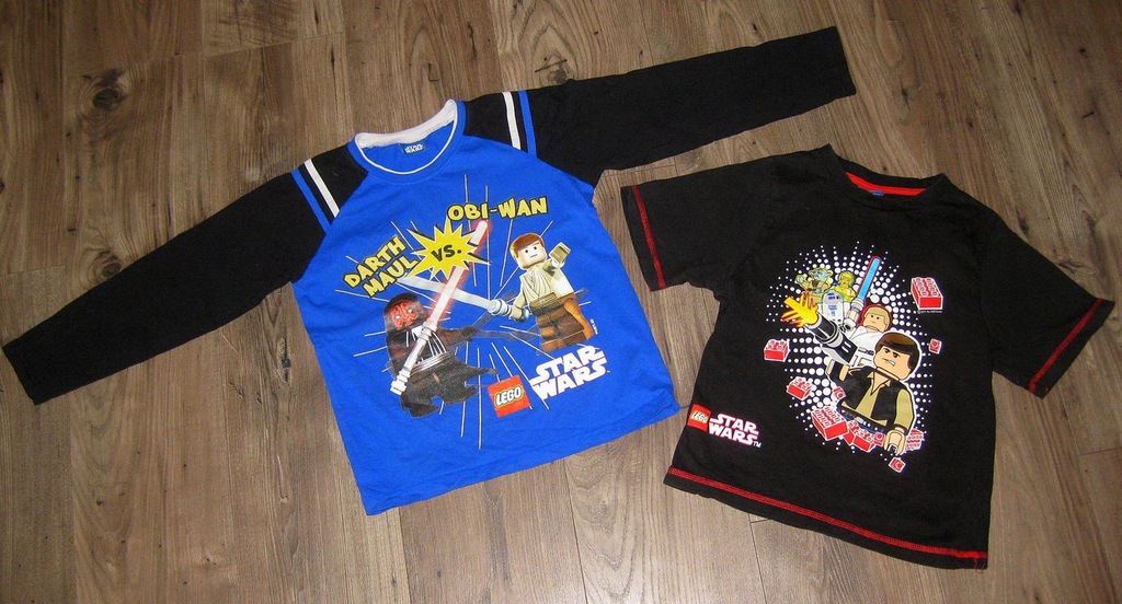 Zestaw LEGO STAR WARS t-shirt i bluza 7-8 lat 128