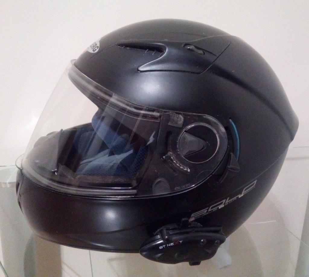 Kask CABERG 104 Solo + Intercom Midland BT Next