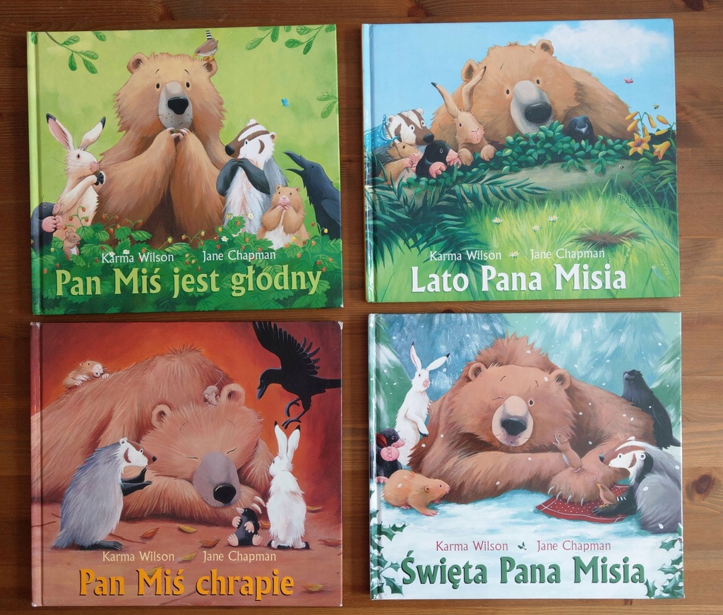 Lato pana misia, Pan miś - 4 szt. Egmont