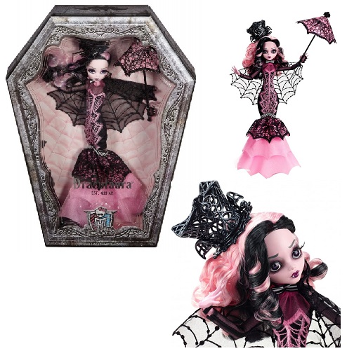 MONSTER HIGH DRACULAURA Lalka Kolekcjonerska CHW66