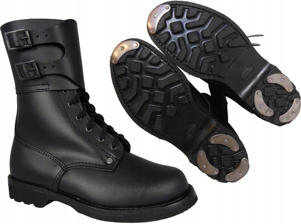 Buty Wojskowe Opinacze SKÓRA PODKUTE BLASZKAMi 28