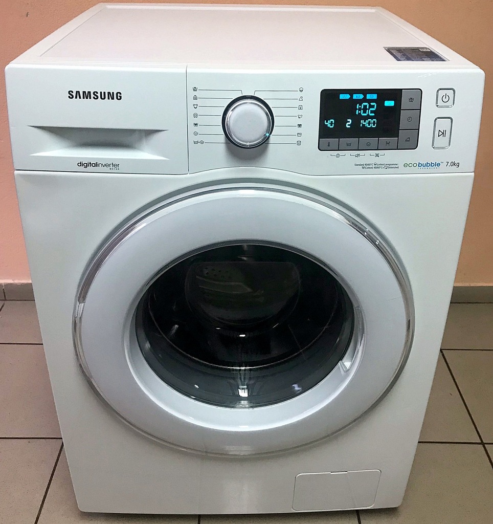 Pralka Samsung Eco Bubble 7kg A+++ 1400obr/min Gw