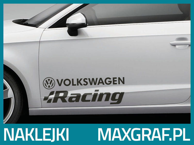 Naklejki na samochód VW VOLKSWAGEN GOLF RACING GTI