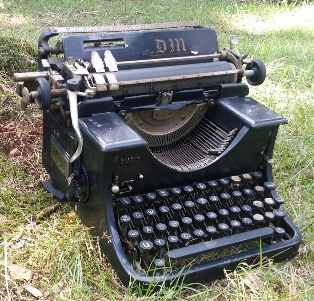 MASZYNA DO PISANIA dm PRZEDWOJENNA unikat