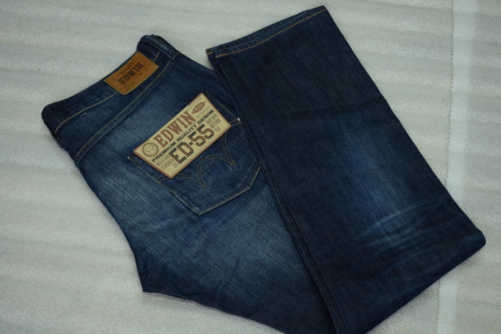 EDWIN ED-55 RELAXED TAPERED JEANS Spodnie 36X32 -%