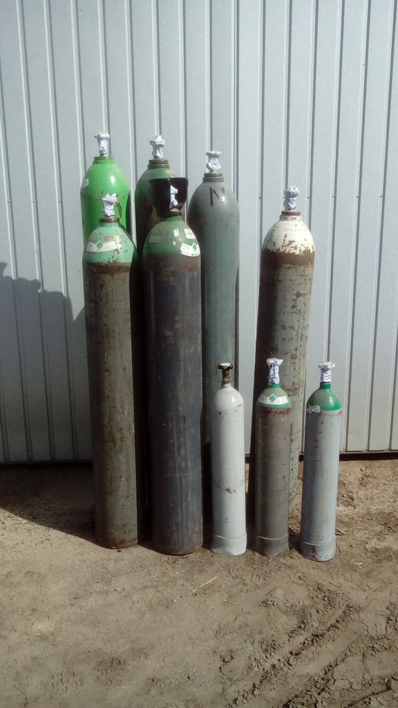 butla argon mix co2, gazy techniczne