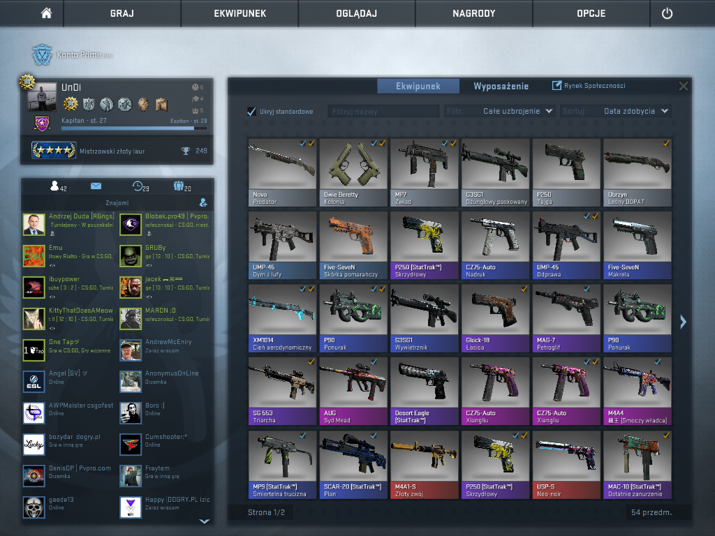 Konto CS:GO ! Drogie Skiny !