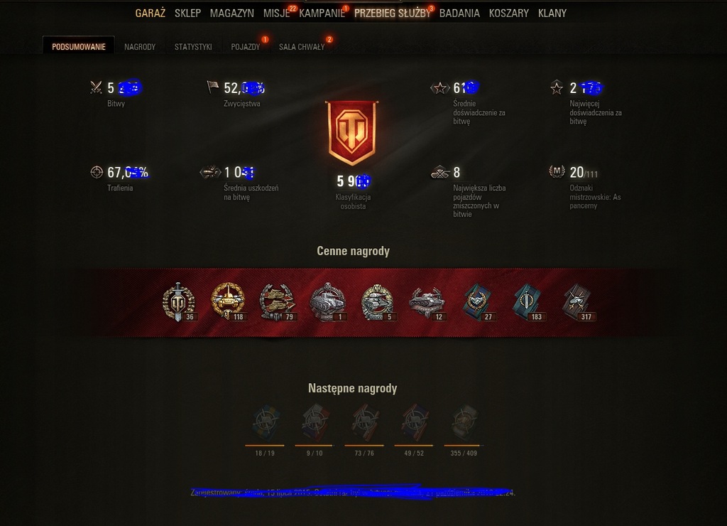 World Of Tanks Co Daje Konto Premium Konto WoT World of tanks czołgi premium TANIO - 7679244153 - oficjalne