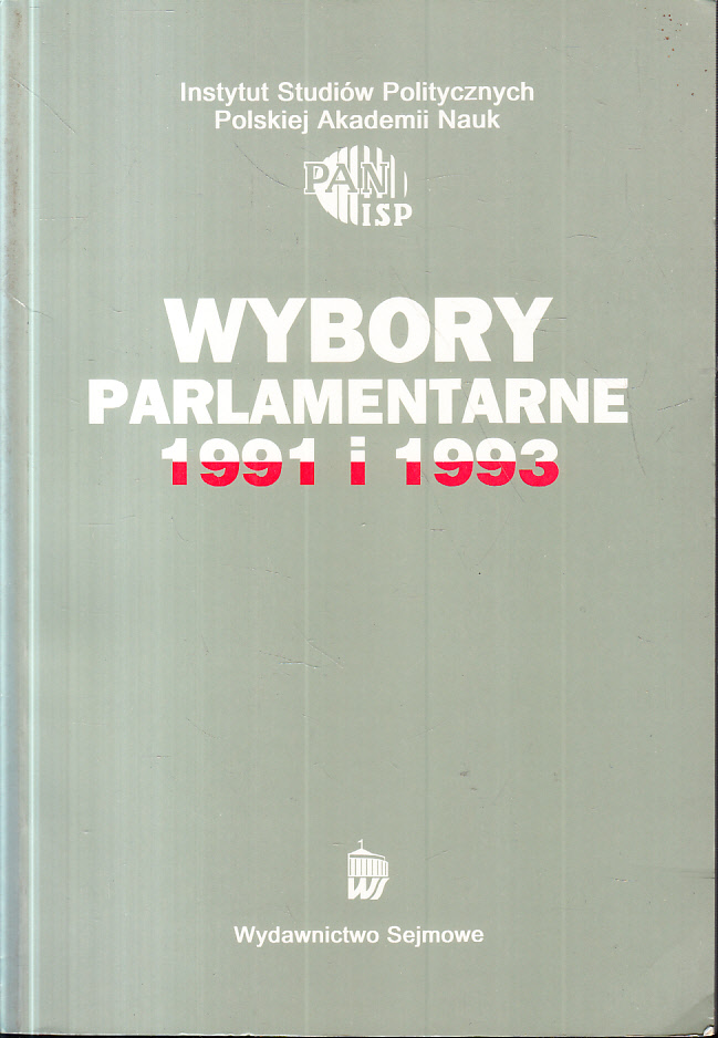 WYBORY PARLAMENTARNE 1991-1993