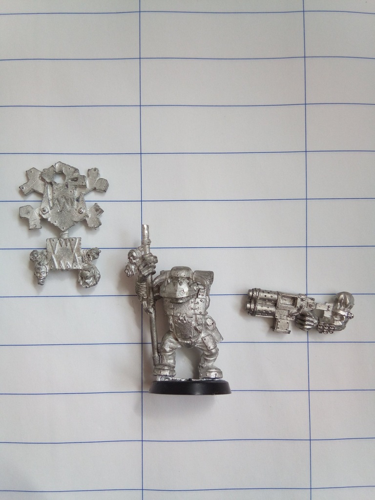 Orks Waaagh Banner, metal, Warhammer 40000